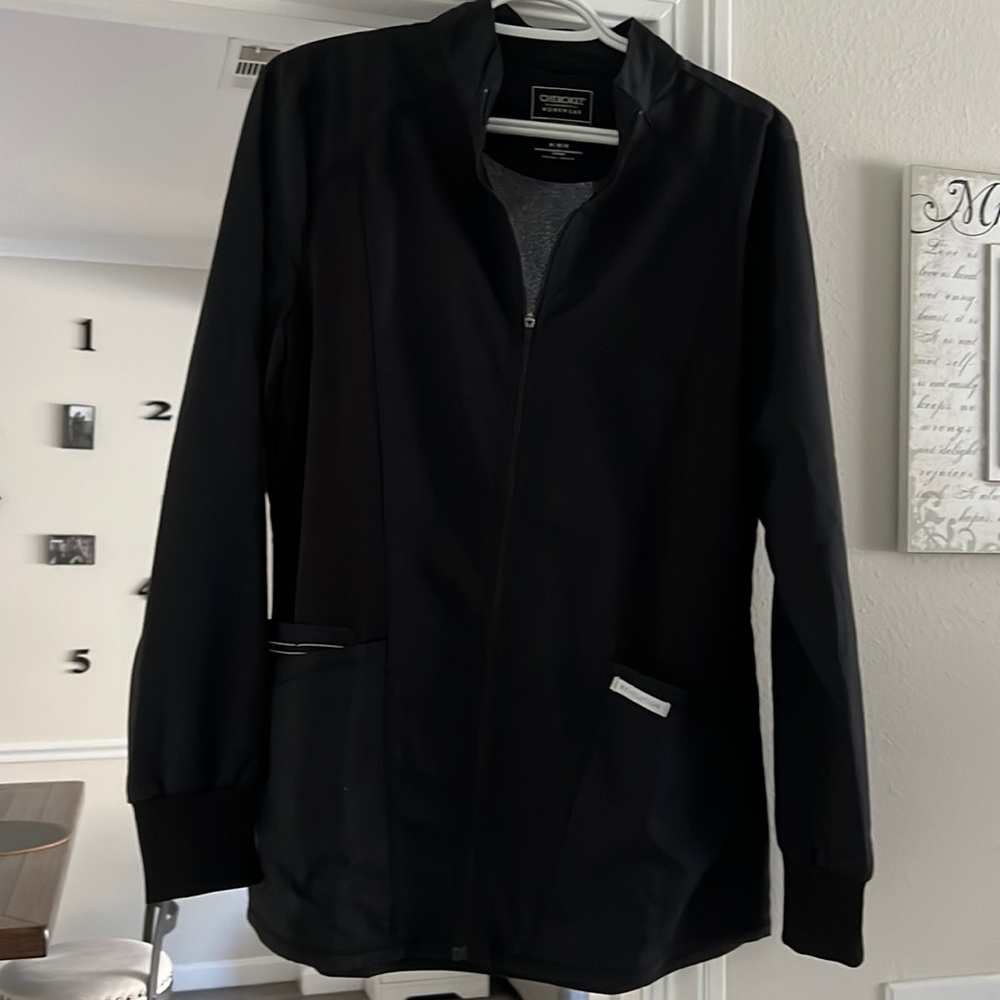 Cherokee scrub jacket
